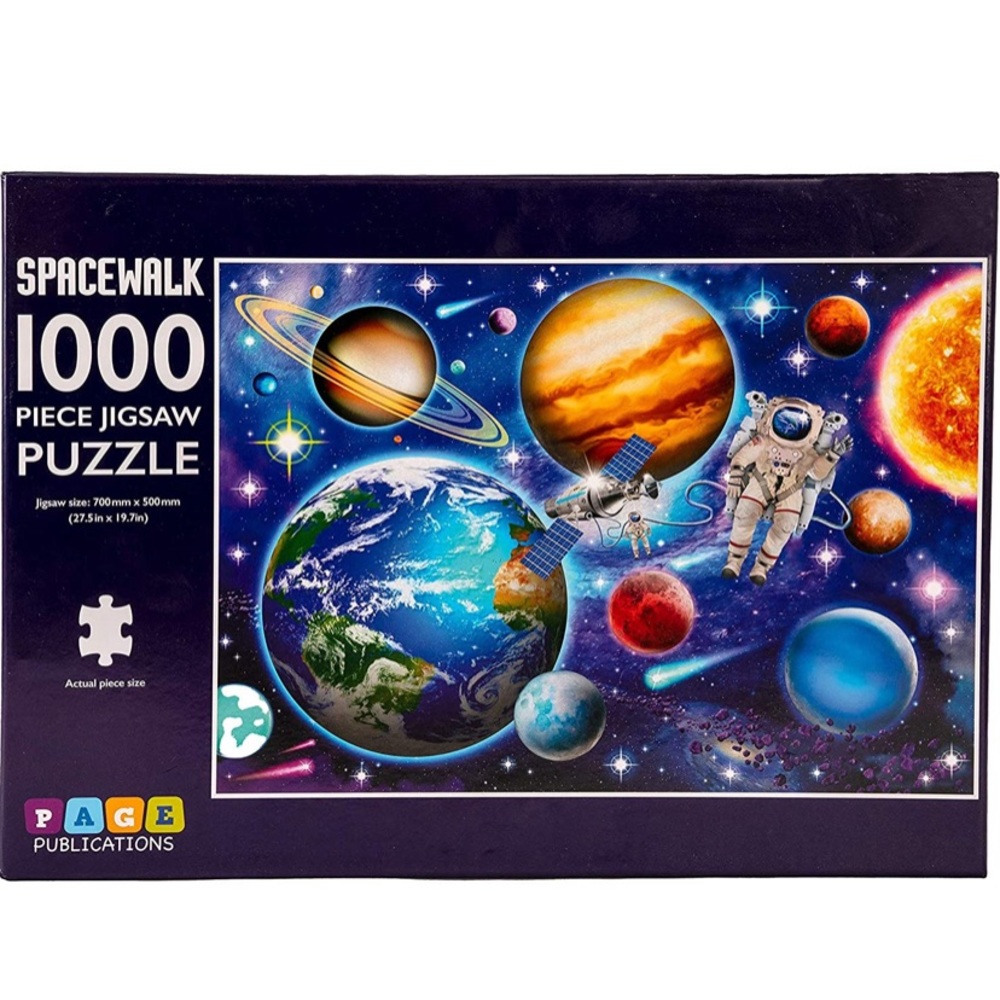 Spacewalk 1000 pc jigsaw puzzle 🧩
